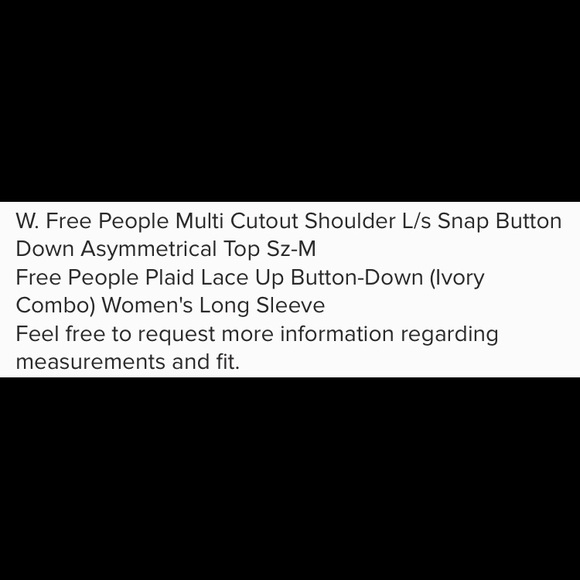 Free People Plaid Clip Button Shirt - Picture 7 of 7